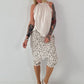 Neckholder Top -beige