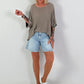 Structured shirt - taupe