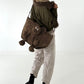 Canvas bag with special details - leopard