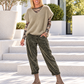 Fluffy turtleneck - beige