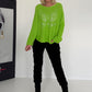 Weicher Pullover My Angel - grün
