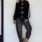 Bomberjacke in Lederoptik - schwarz