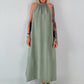 Klassisches Neckholder-Kleid -salbei
