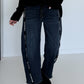 Ballonjeans Mode - donkere denim