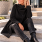 Stylischer asymmetrischer Blazer - schwarz