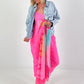 Jumpsuit Skirt - neon pink