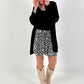 Crochet Jacket with Lurex - Black
