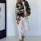 Bomberjacke im Camouflage-Look - oliv-beige-mehrfarbig
