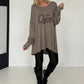 Oversized Shirt Queen - taupe