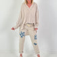 Pirate Tunic Linen - beige