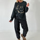 Sweater Good vibes only - anthrazit