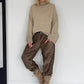 Knusse trui - beige