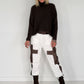 Basic Turtleneck-Pullover - mokka
