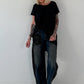 Oversized T-shirt - black