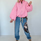 Jacke mit Puffärmelchen - rosa