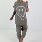 T-shirt Smile - taupe