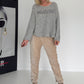 Weicher Pullover Whatever - grau