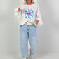 Peace&Love Sweater - white