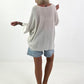 Textured shirt - cream