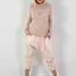 Baggy trousers model "Love Duo" - beige