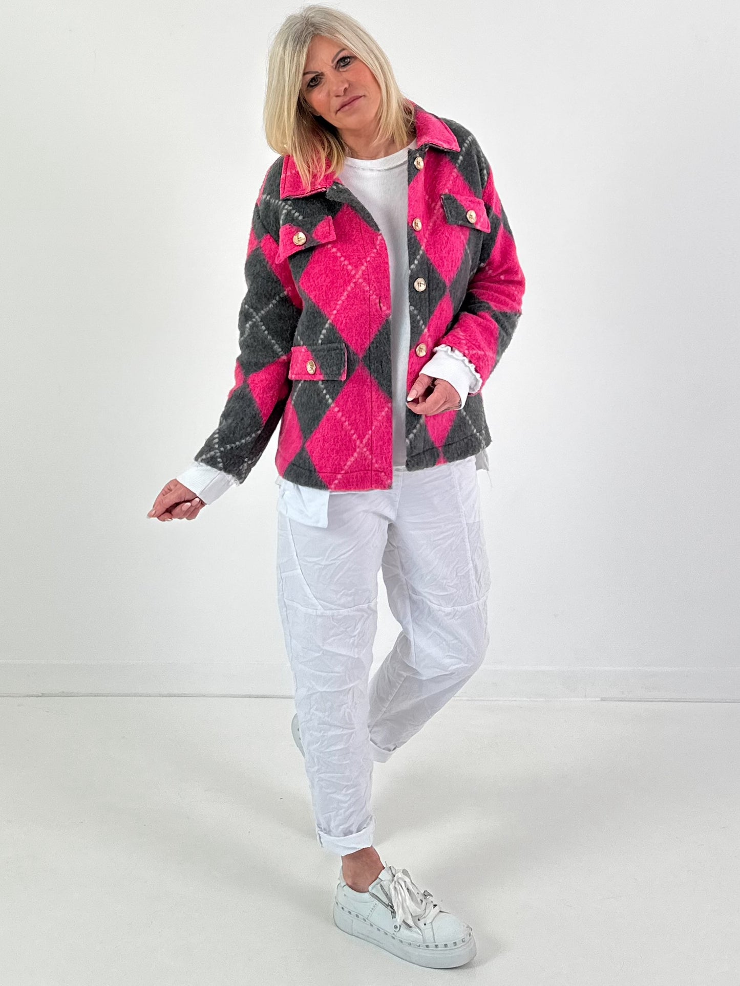 Jasmodel "Agyle Allure" - roze-grijs