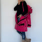 Cuel down coat - pink