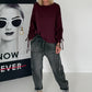 Shirt met ruches - roze