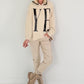 Oversized Hoodie YEAH - beige