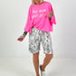 Oversized Shirt Show Must Go On - neonpink