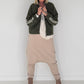 Jacke mit Streifen-Details - oliv