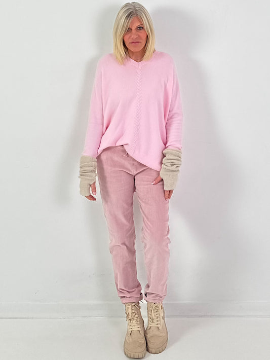 Trui model "Classy Knit" - roze