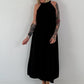 Klassisches Neckholder-Kleid - schwarz