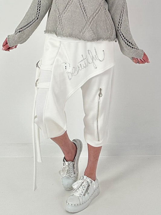 Baggy Trousers Beautiful - white