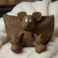 Canvas bag with special details - leopard