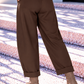 Lässige Ballonhose - mokka