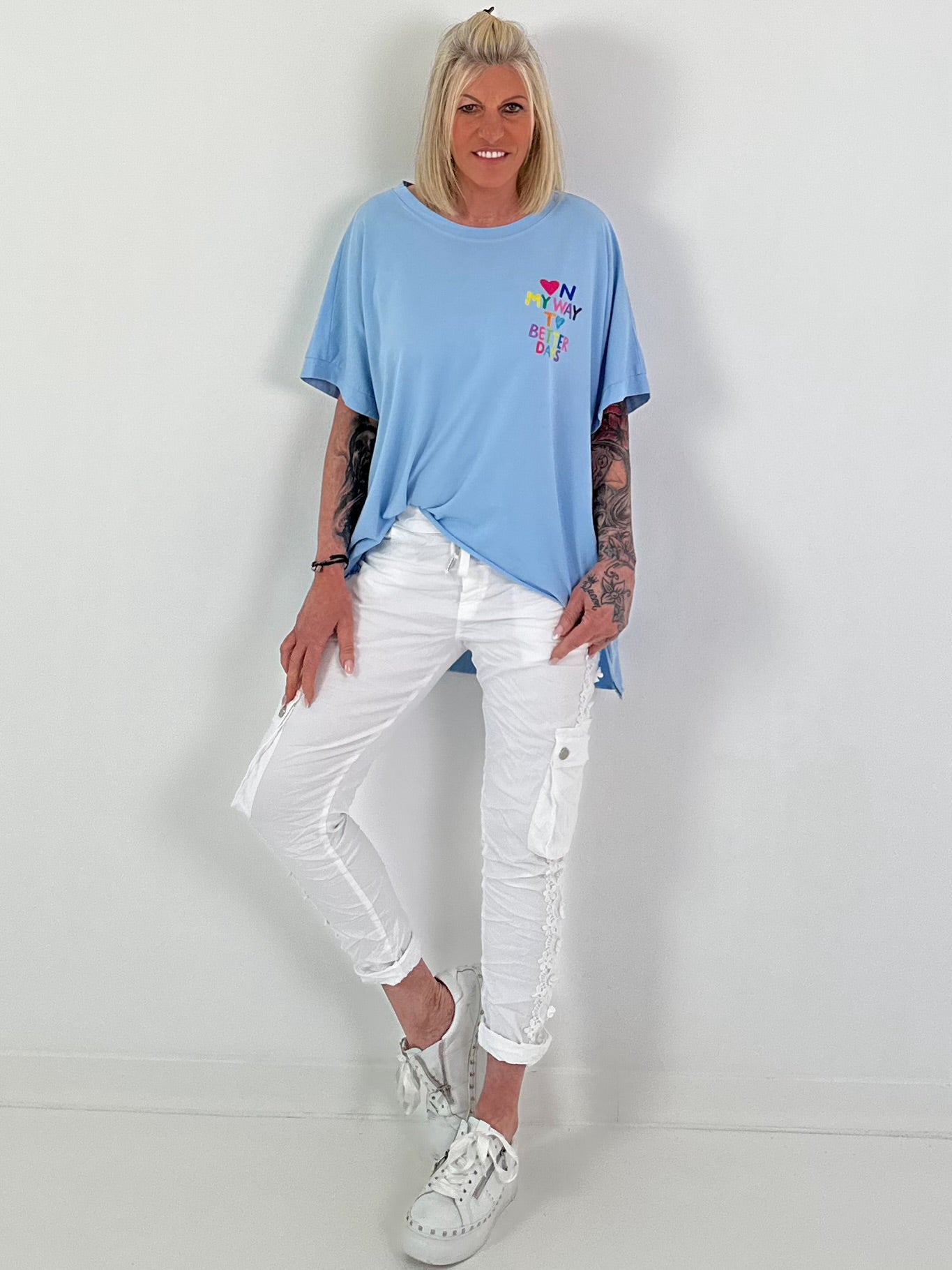 T-Shirt My Way - light blue