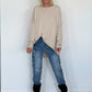 Oversized Shirt Style - beige