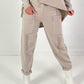 Hose Modell "Urban Pocket Flair" - beige ( lieferbar ab ca. 12.12.25)
