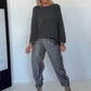 Basic Pullover mit Rundhalsausschnitt - anthrazit