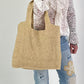 Gehäkelter Shopper - beige