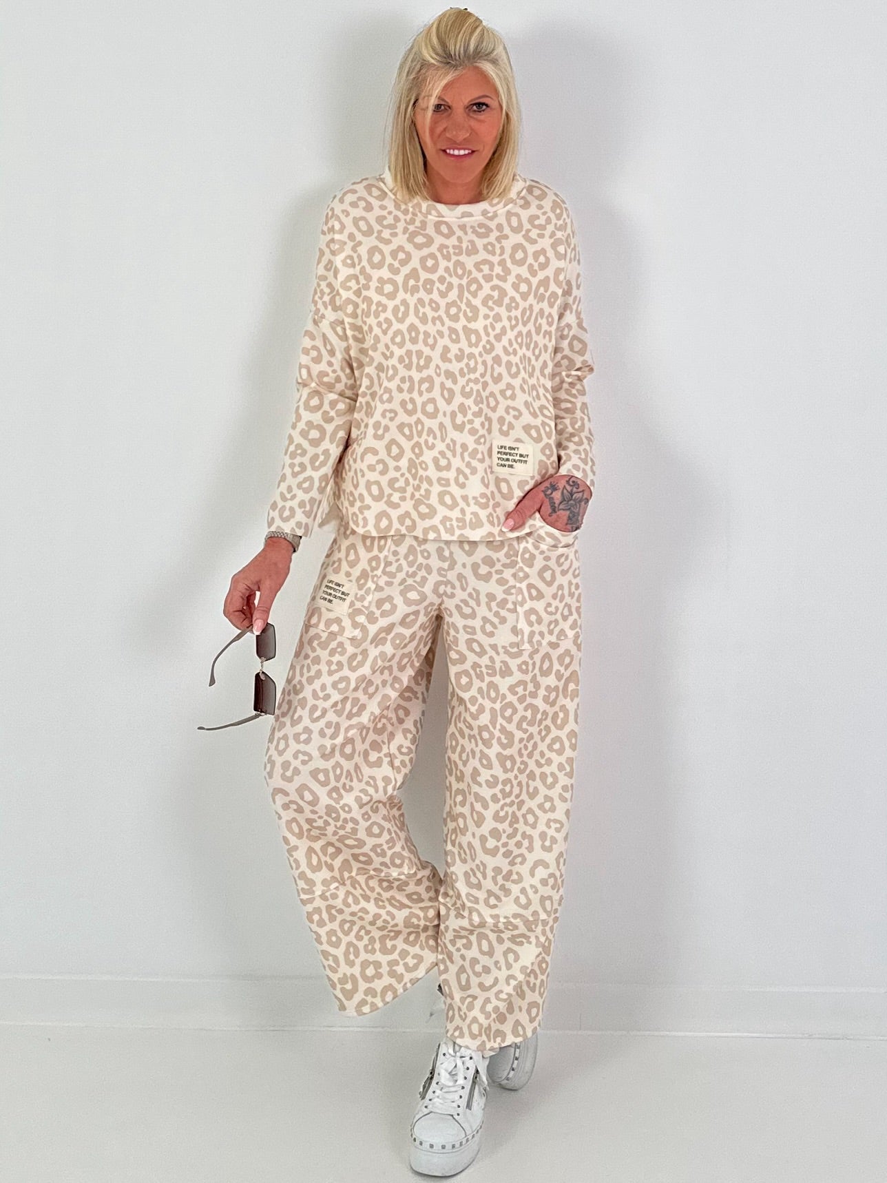 Tweedelig pak Leo - beige