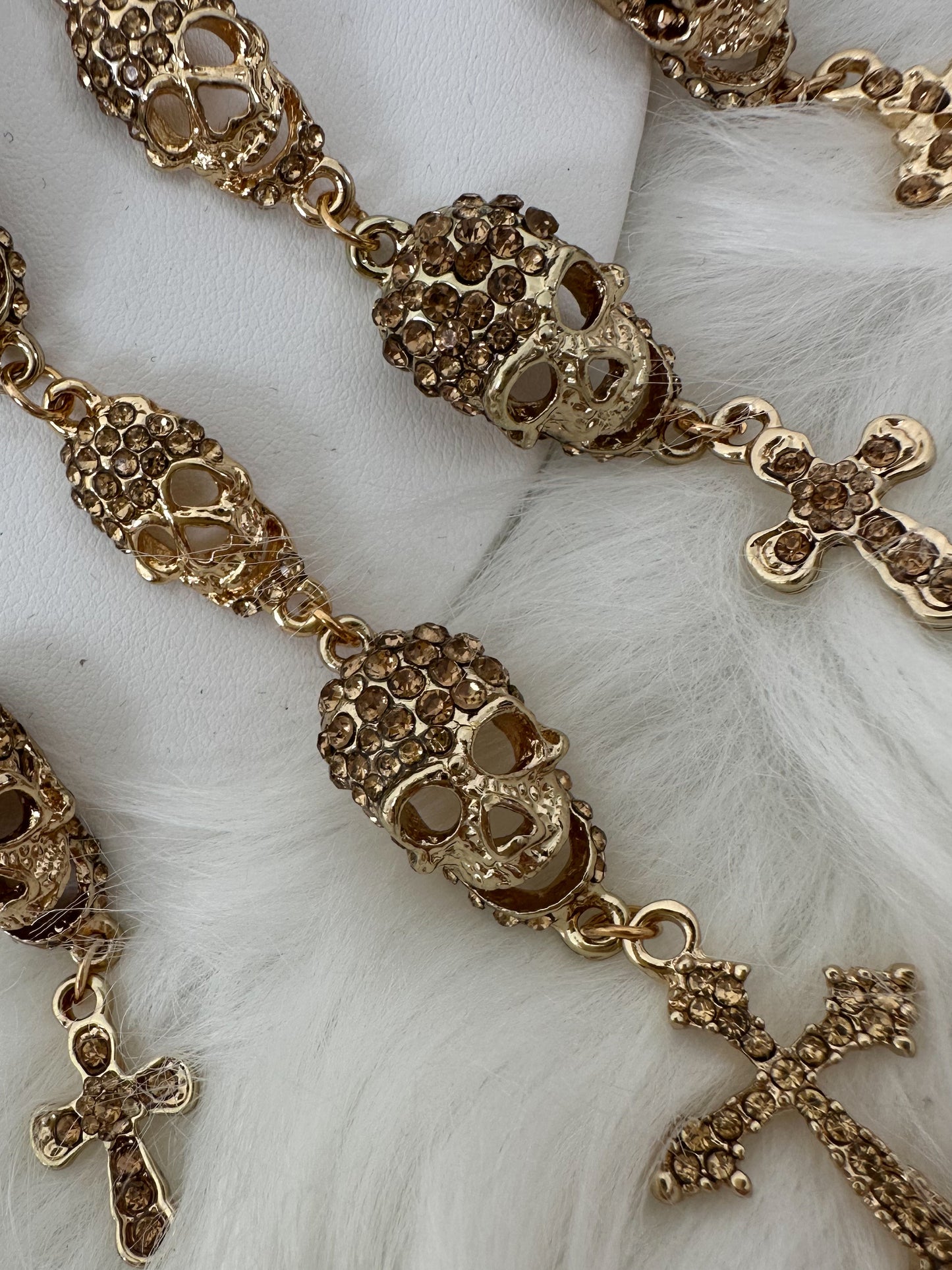 Necklace model "Sacred Vice"