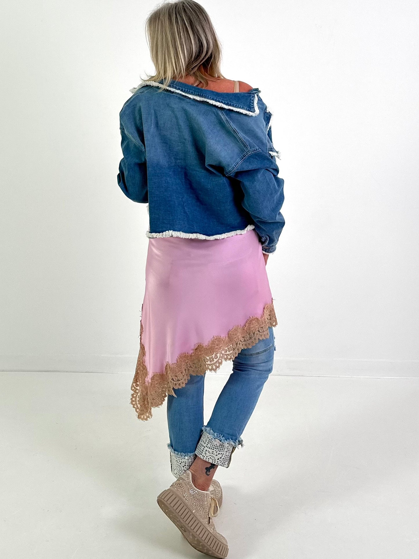 Denim jacket, model "Urban Wildcut" - denim