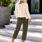 Pullover mit Stehkragen - beige