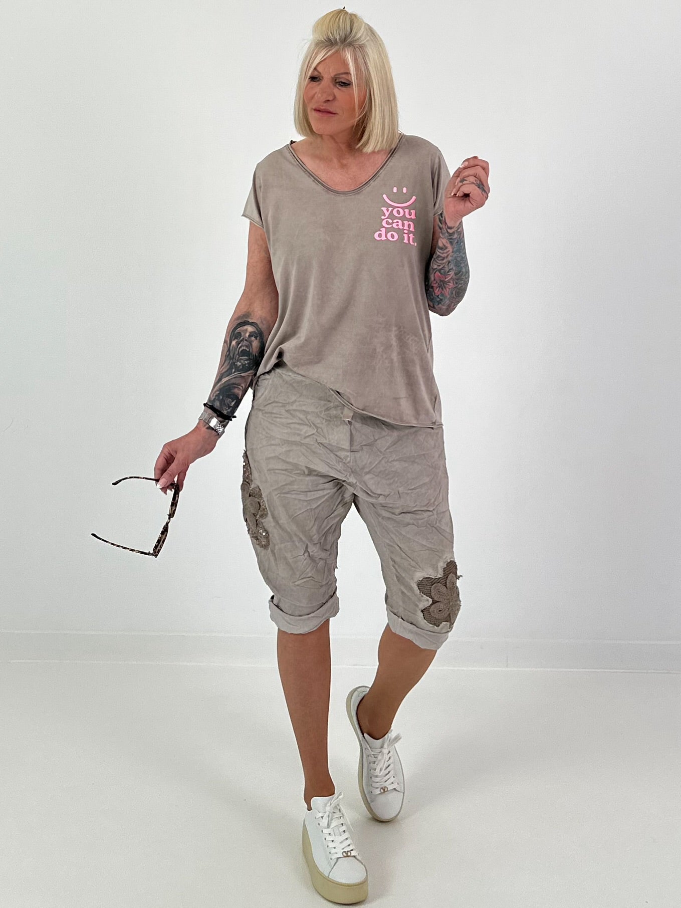 T-Shirt You Can - taupe