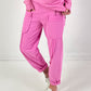 Hose Modell "Urban Pocket Flair" - rosa