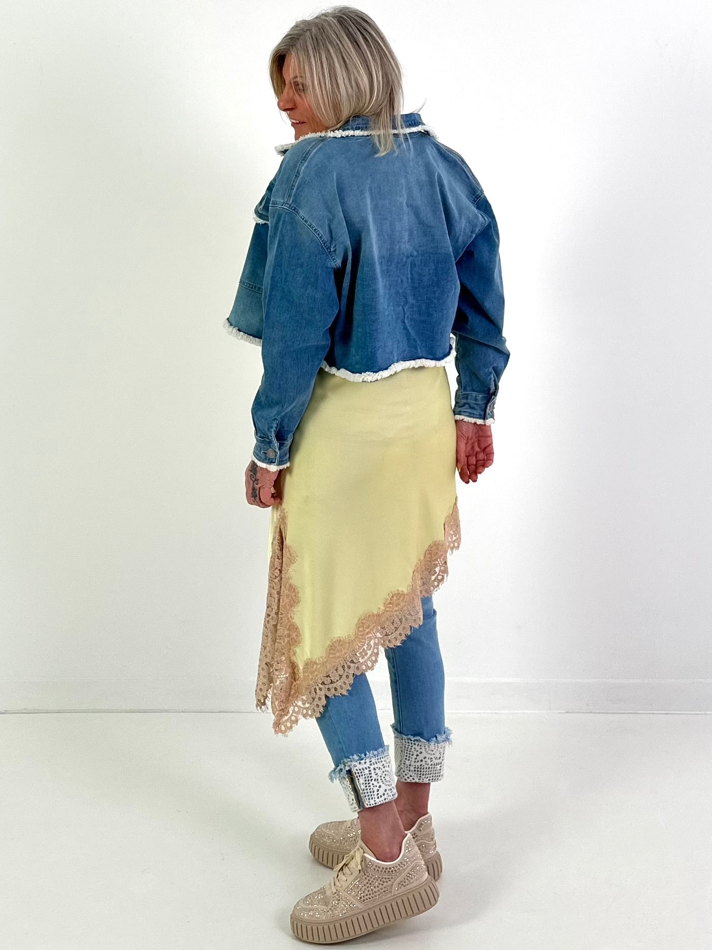 Denim jacket, model "Urban Wildcut" - denim