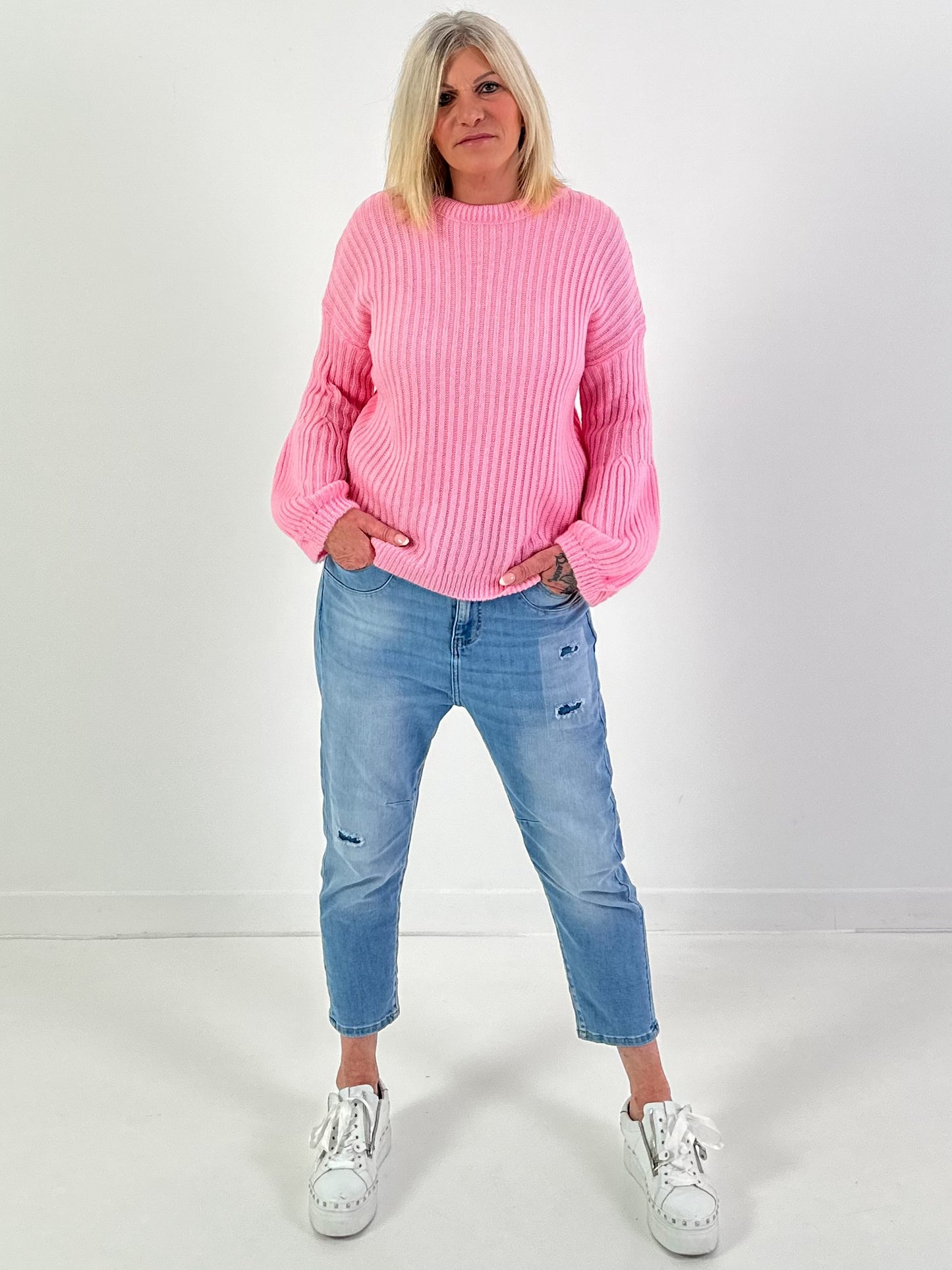 Boyfriend Jeans Modell "Stuffstart" - denim