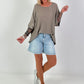 Structured shirt - taupe