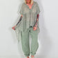 Asymmetrical Tunic Leo - khaki